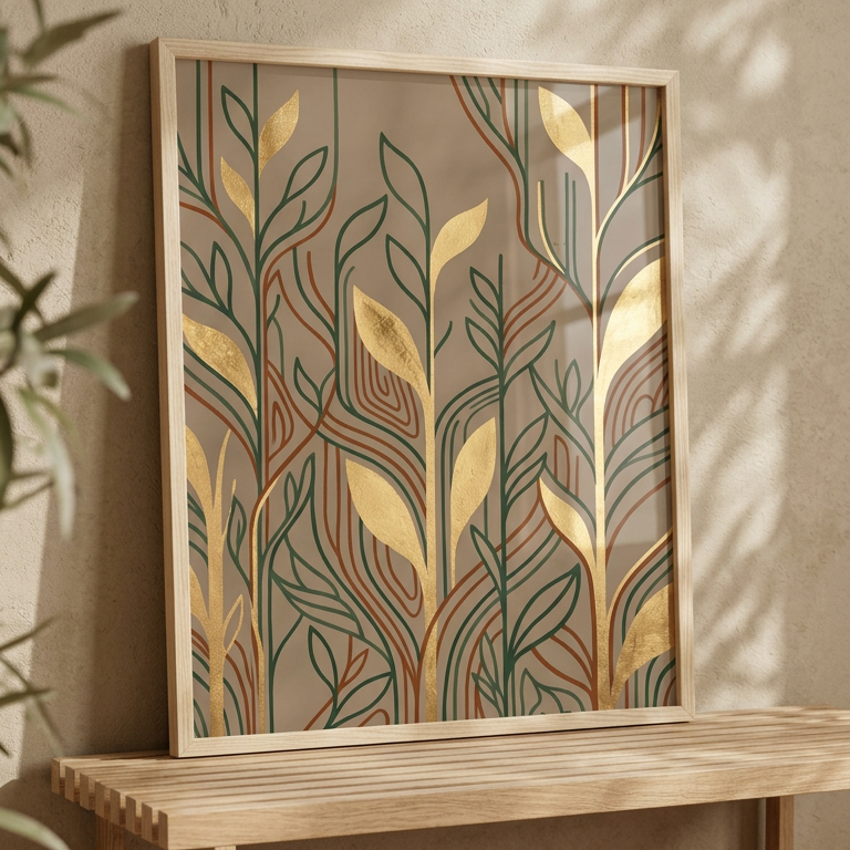 The East Wood Print | The Meridian Series