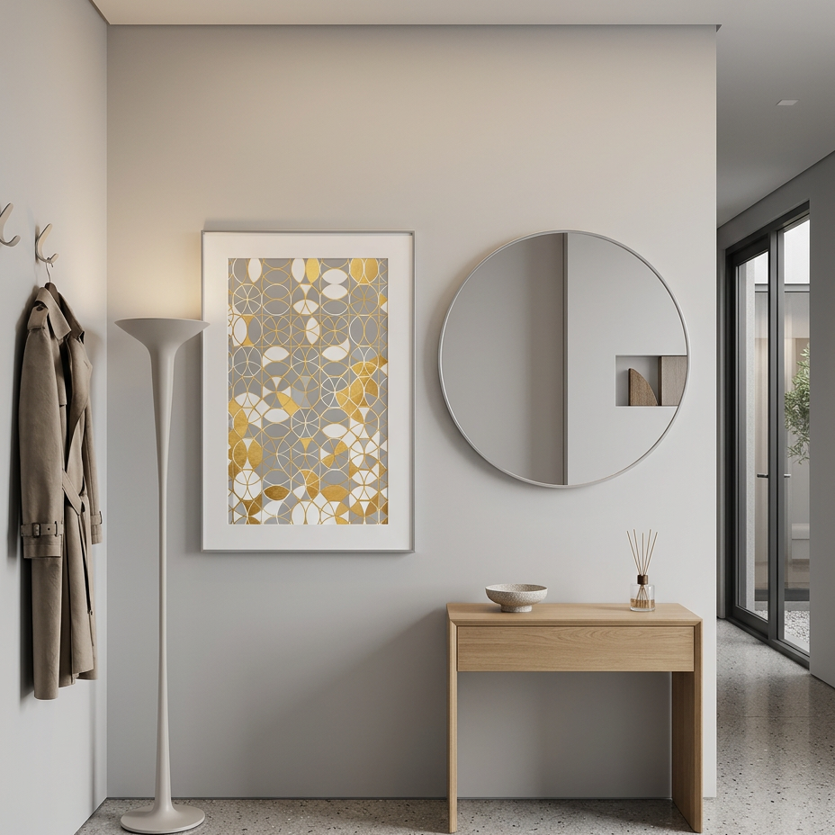 The West Metal Print | The Meridian Series