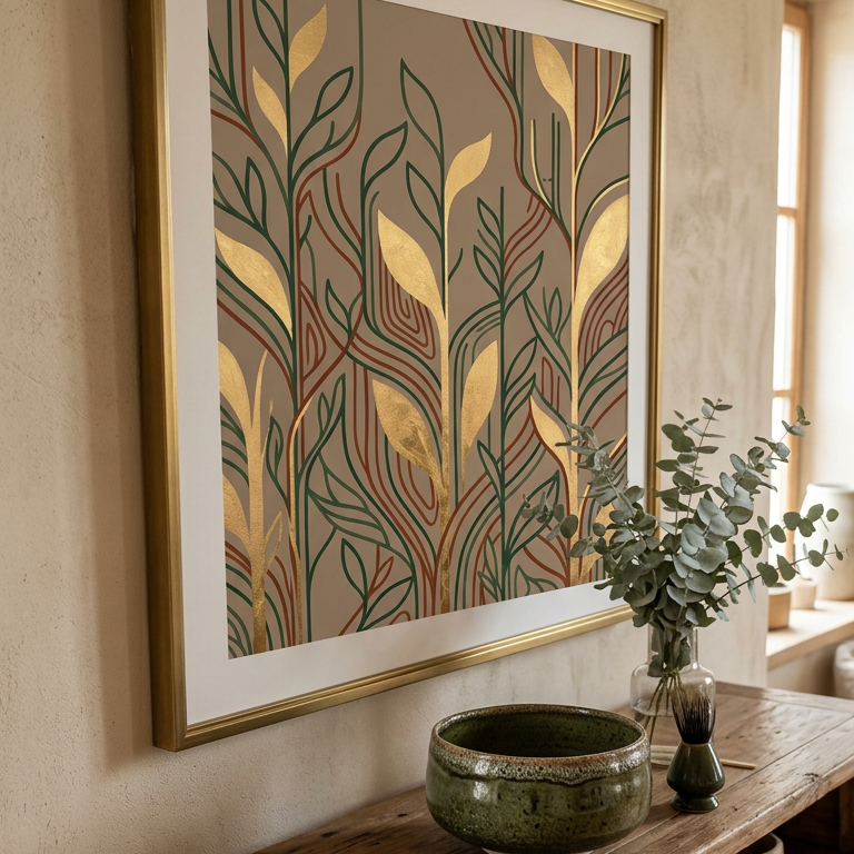 The East Wood Print | The Meridian Series