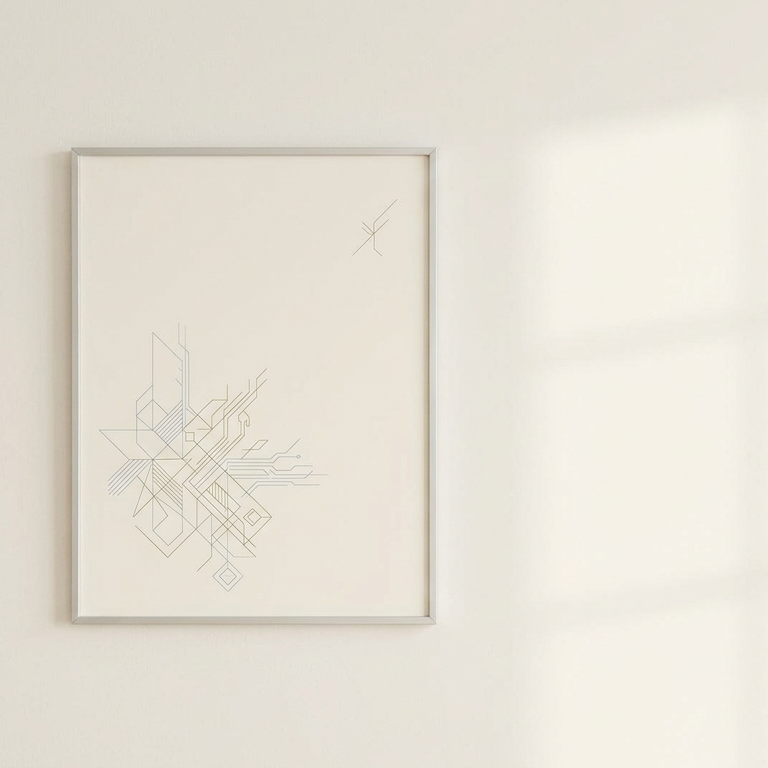 The Northeast Space Print | The Meridian Series