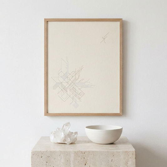 The Northeast Space Print | The Meridian Series